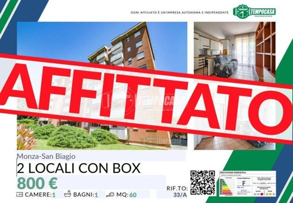 appartamento in affitto a Monza in zona Centro Storico