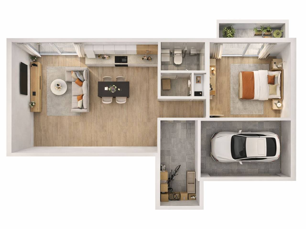 appartamento in affitto a Cornate d'Adda