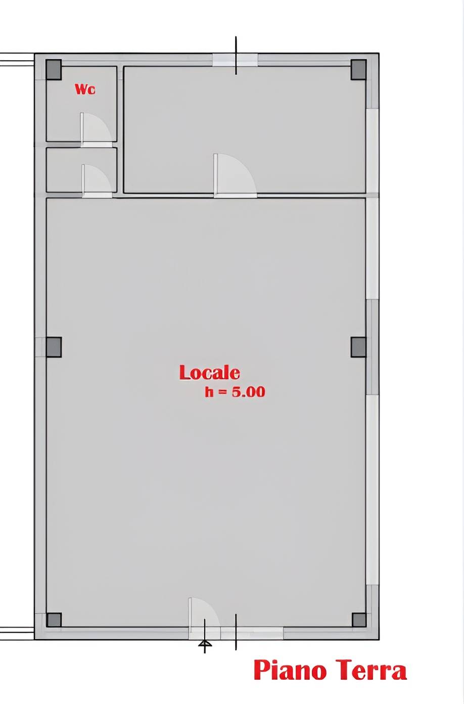 locale commerciale in affitto a Porto San Giorgio
