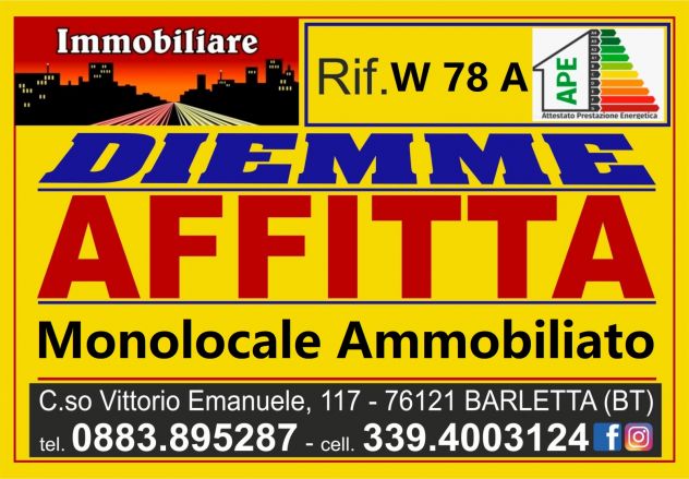 appartamento in affitto a Barletta in zona Centro Città