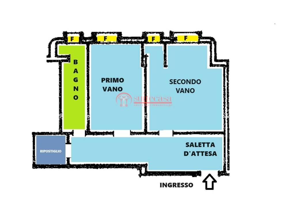 ufficio in affitto a Trani