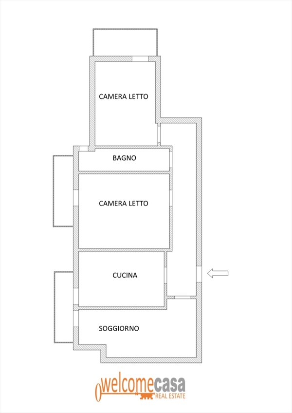appartamento in affitto a Trani