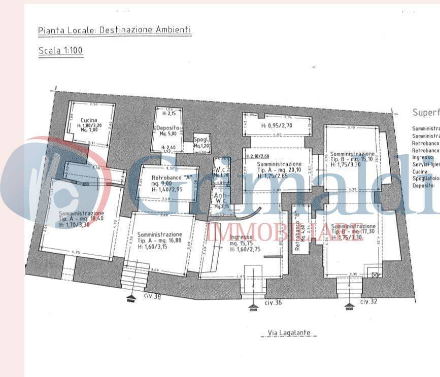 locale commerciale in affitto a Trani