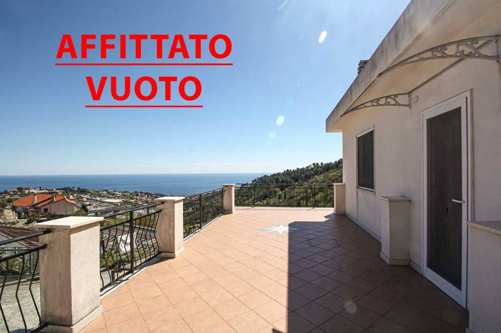 appartamento in affitto a Sanremo in zona Coldirodi