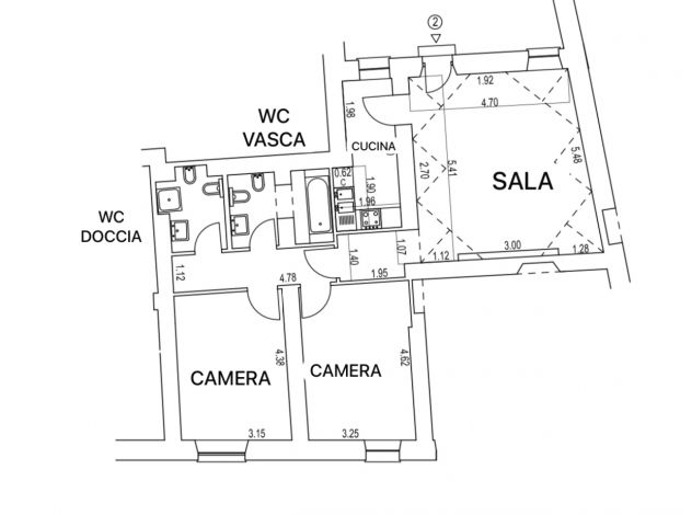 appartamento in affitto ad Albenga in zona Leca