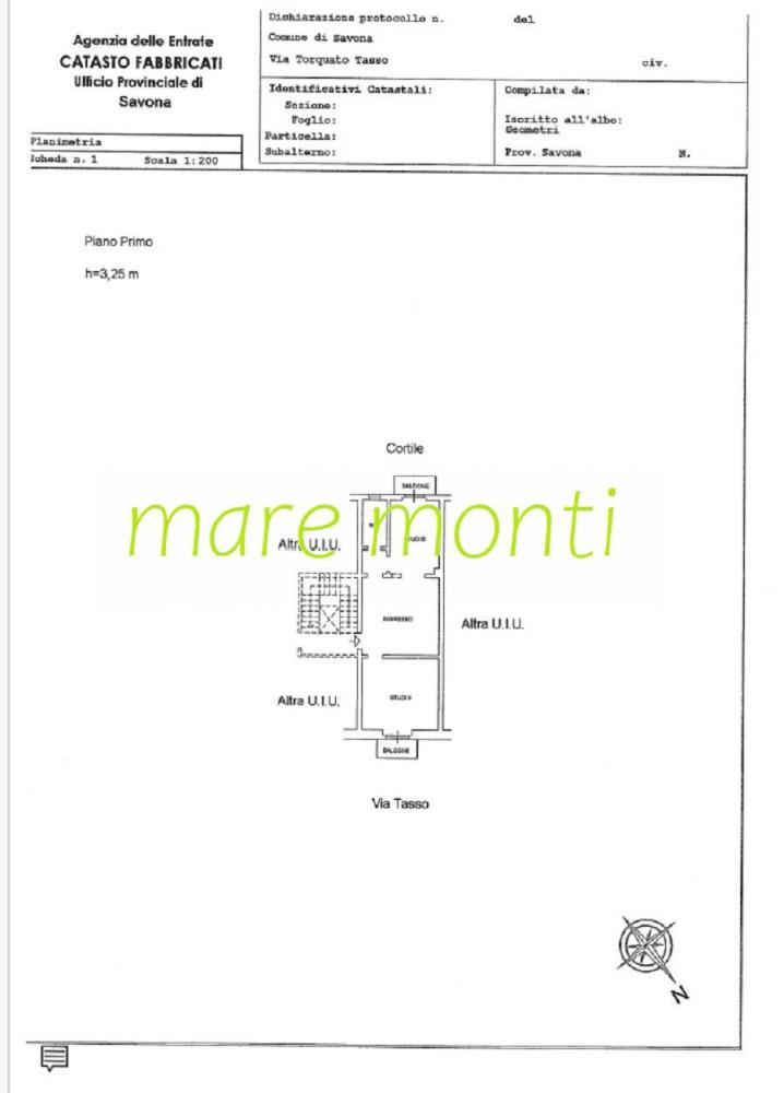 appartamento in affitto a Savona