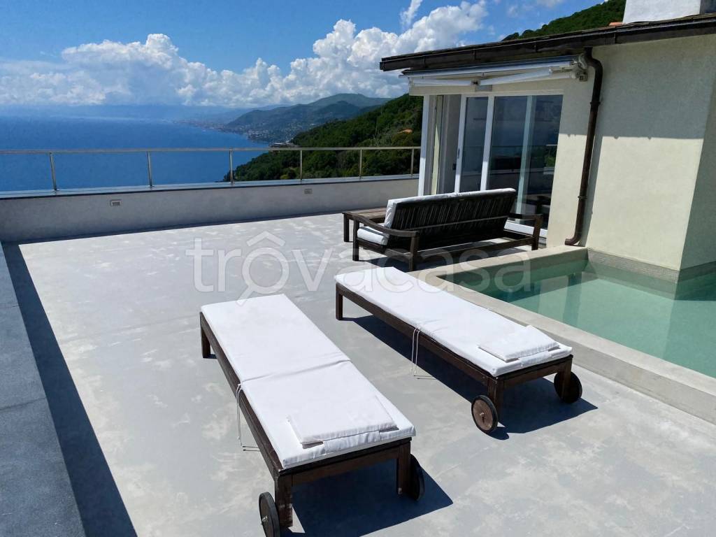 appartamento in affitto a Camogli in zona Ruta