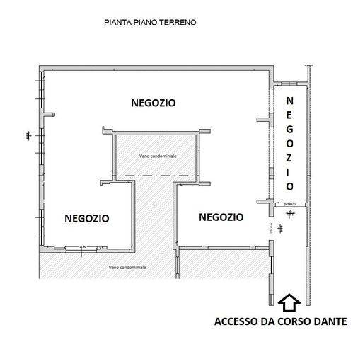negozio in affitto a Chiavari