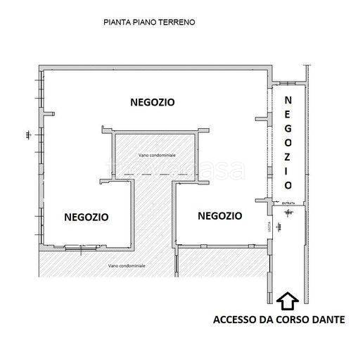 negozio in affitto a Chiavari