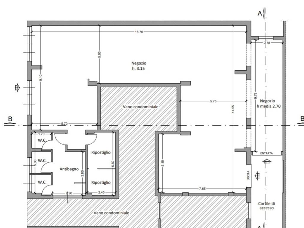 negozio in affitto a Chiavari
