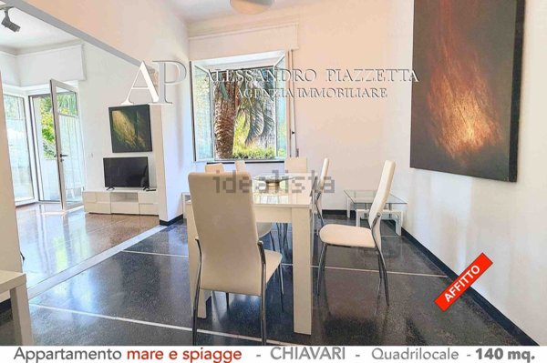 appartamento in affitto a Chiavari in zona Entella