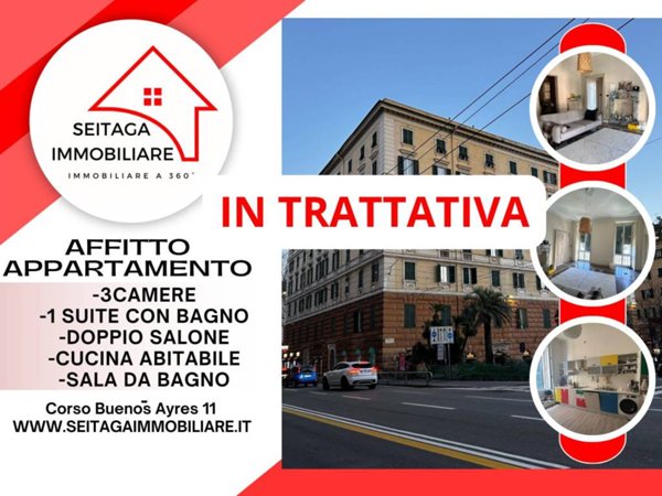 appartamento in affitto a Genova