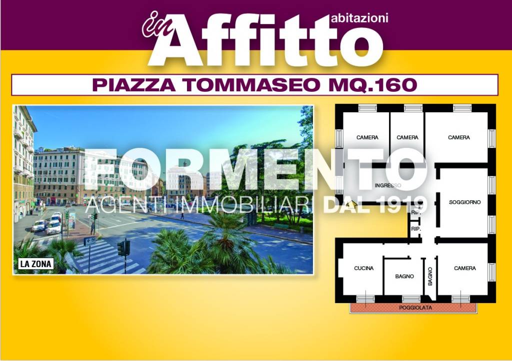 appartamento in affitto a Genova in zona Foce