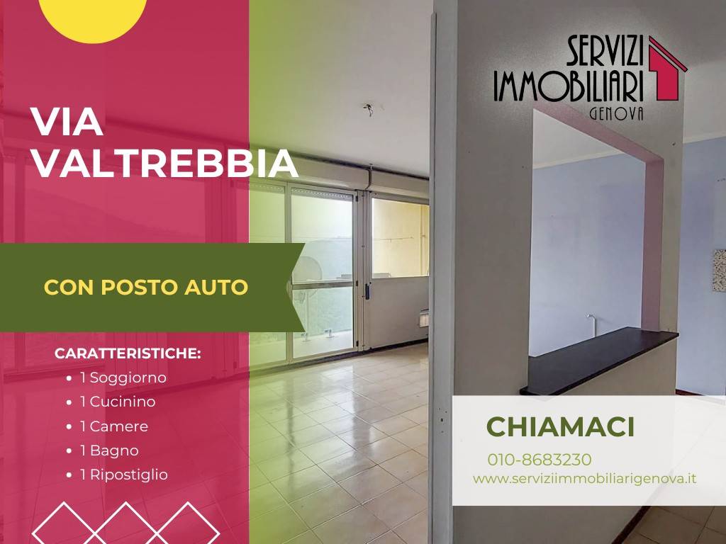 appartamento in affitto a Genova in zona San Gottardo/Sant'Eusebio