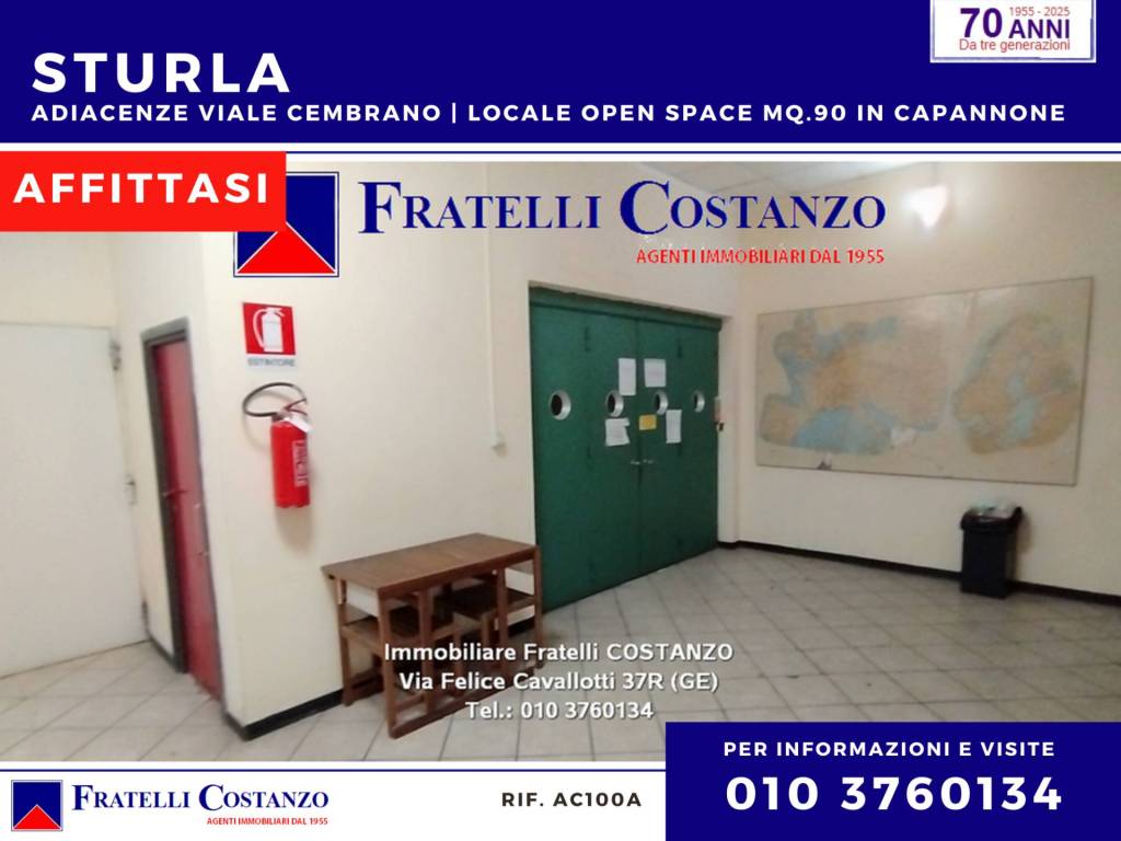 locale commerciale in affitto a Genova in zona Nervi