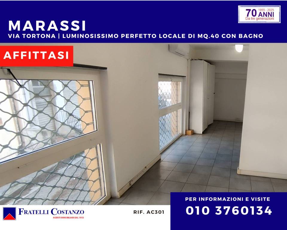 locale commerciale in affitto a Genova in zona Staglieno