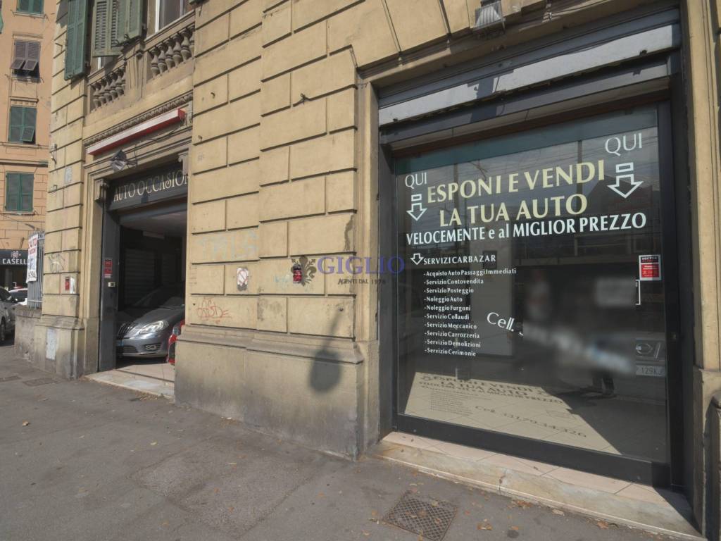 negozio in affitto a Genova in zona Sampierdarena