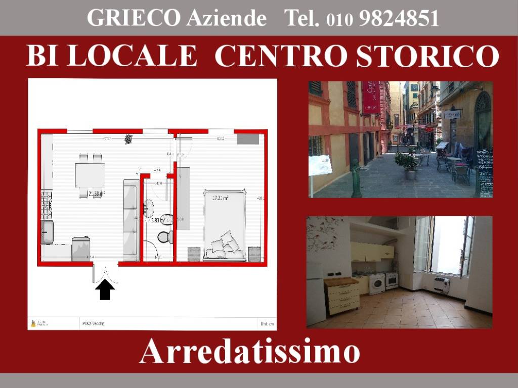 appartamento in affitto a Genova in zona Sottoripa / Maddalena / Molo