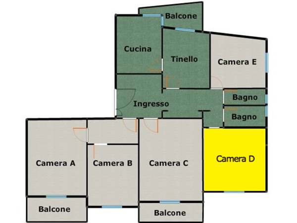 appartamento in affitto a Genova