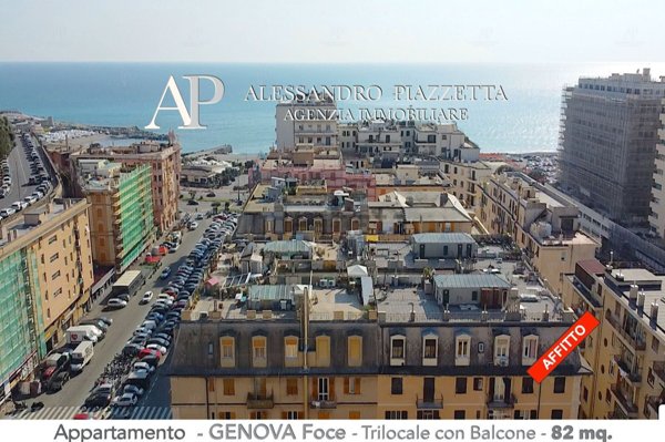 appartamento in affitto a Genova in zona Foce