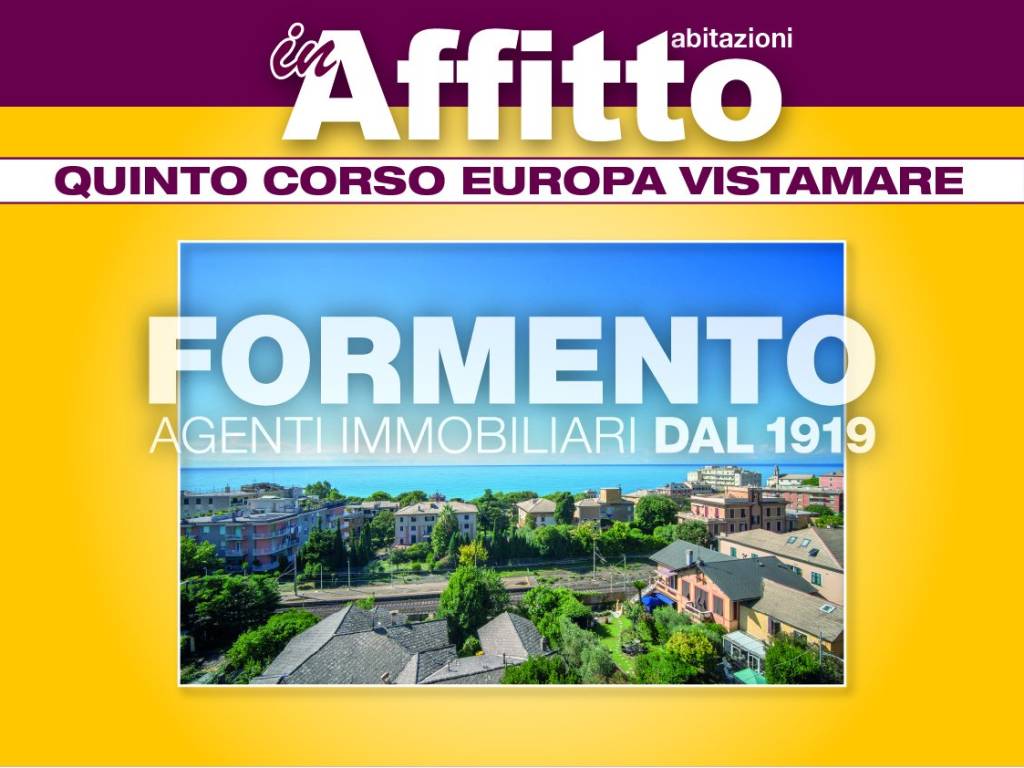 appartamento in affitto a Genova in zona Nervi