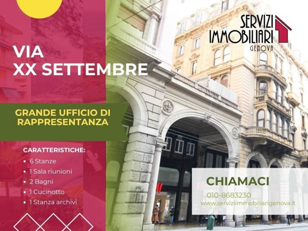 ufficio in affitto a Genova