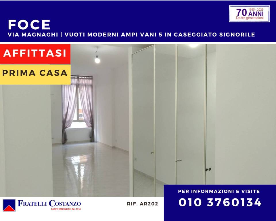appartamento in affitto a Genova in zona Foce