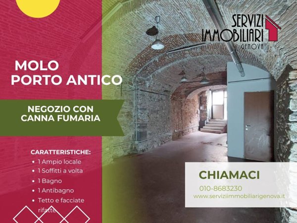 negozio in affitto a Genova in zona Sottoripa / Maddalena / Molo
