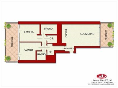 appartamento in affitto a Genova in zona Albaro