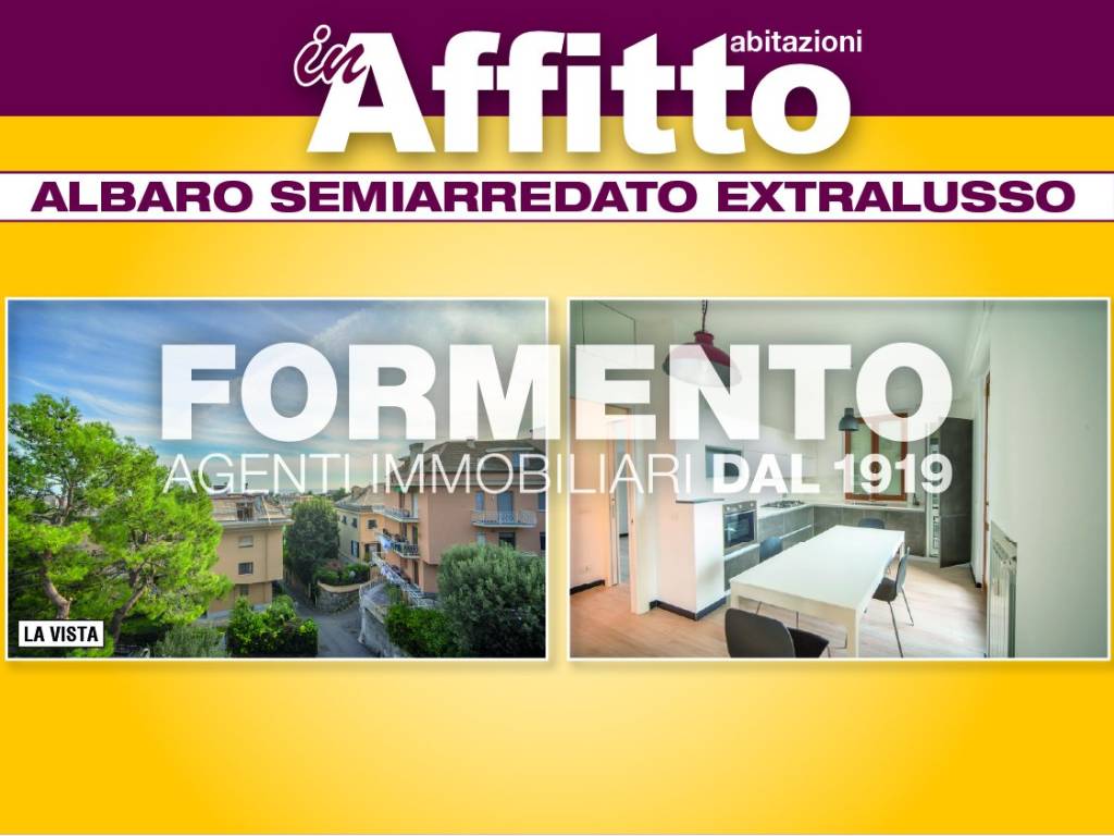 appartamento in affitto a Genova in zona Albaro