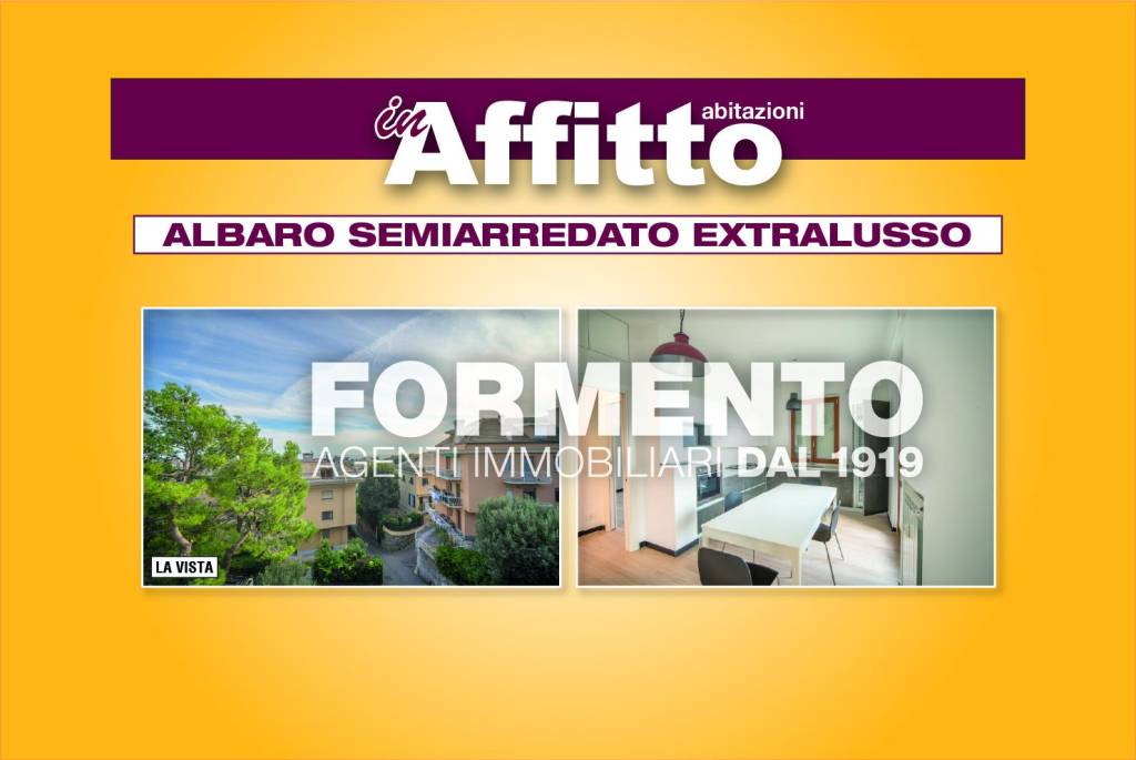 appartamento in affitto a Genova in zona Albaro