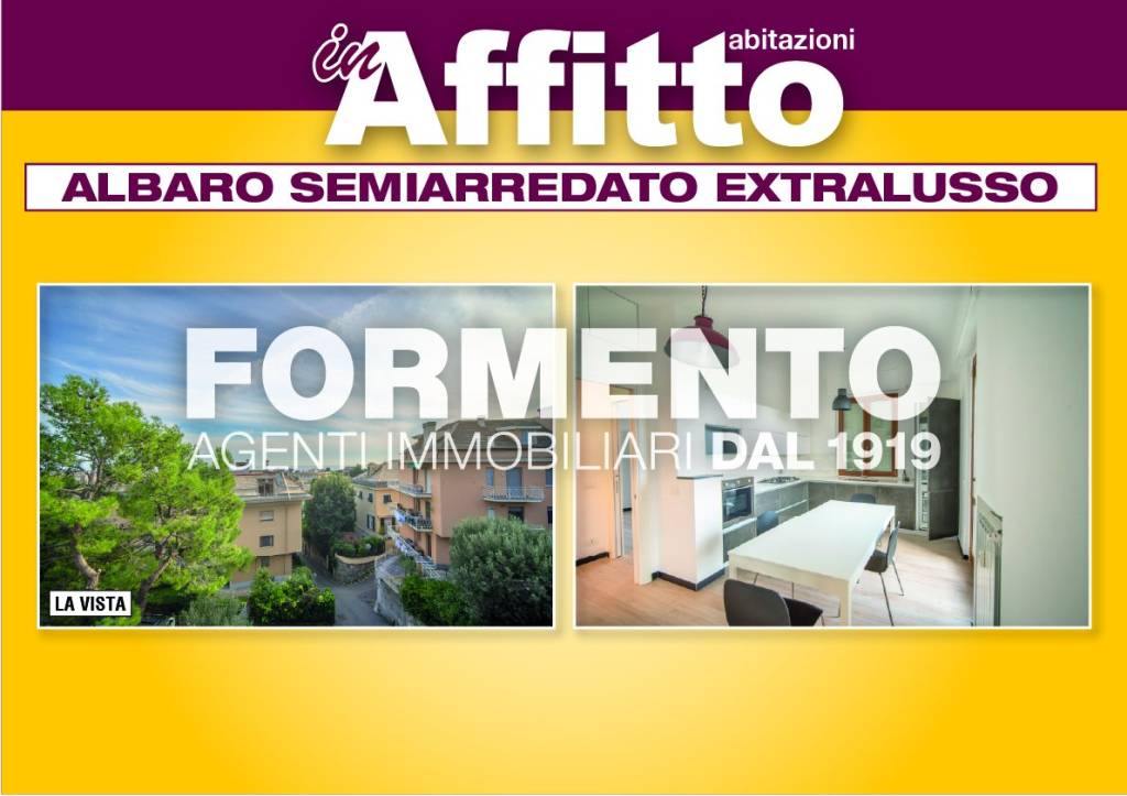 appartamento in affitto a Genova in zona Albaro
