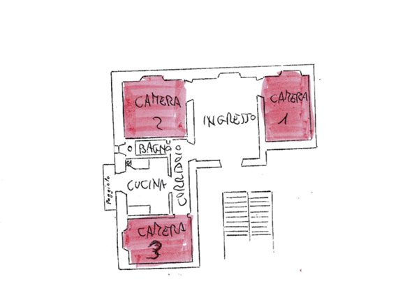 appartamento in affitto a Genova in zona Marassi