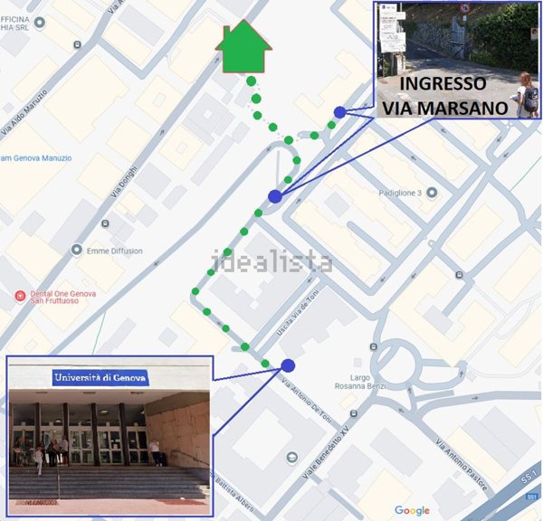 appartamento in affitto a Genova in zona San Fruttuoso