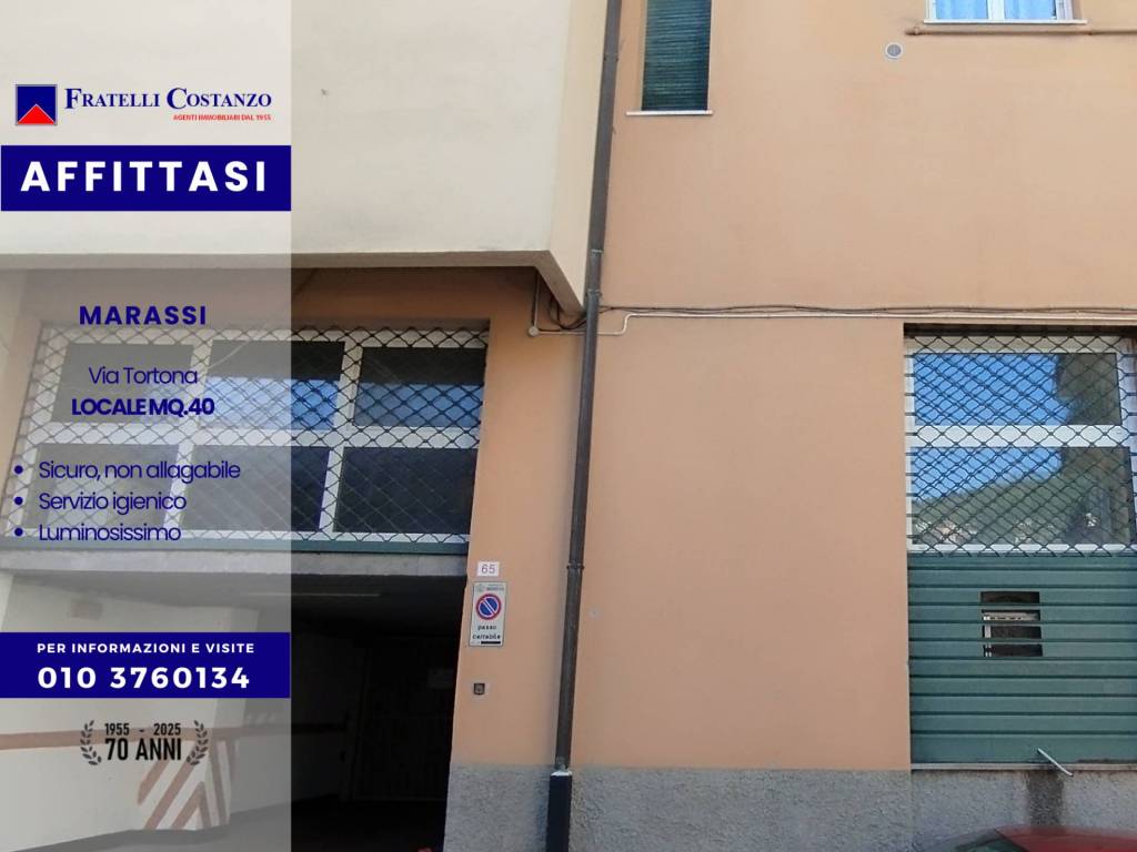 locale commerciale in affitto a Genova in zona Staglieno