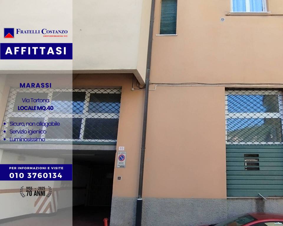 locale commerciale in affitto a Genova in zona Staglieno