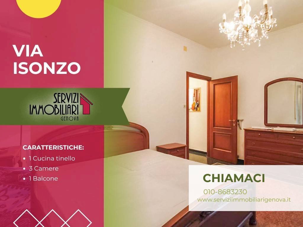 appartamento in affitto a Genova in zona Sturla