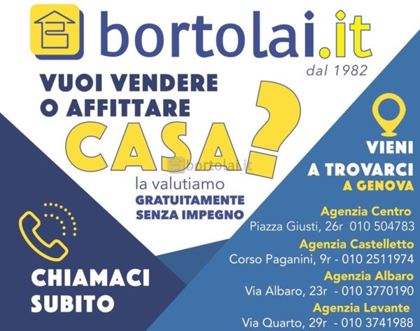 appartamento in affitto a Genova