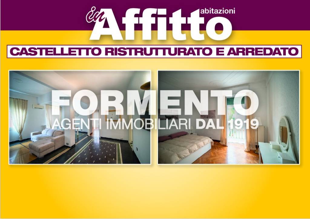 appartamento in affitto a Genova in zona Castelletto