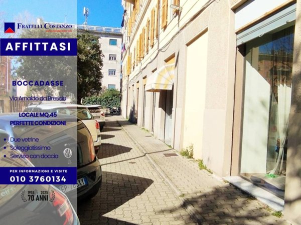 negozio in affitto a Genova in zona Albaro