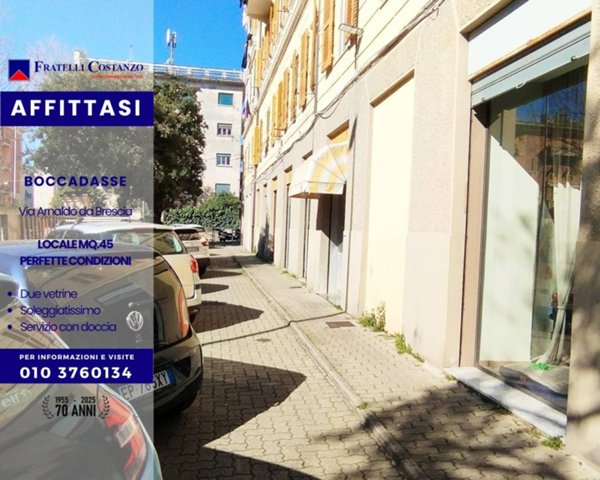 negozio in affitto a Genova in zona Sturla