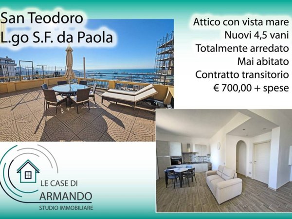 appartamento in affitto a Genova in zona DiNegro