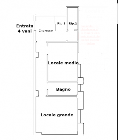 appartamento in affitto a Genova in zona Bolzaneto