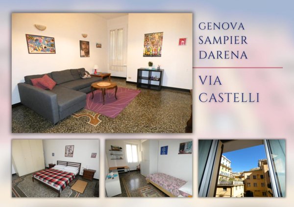 appartamento in affitto a Genova in zona Sampierdarena