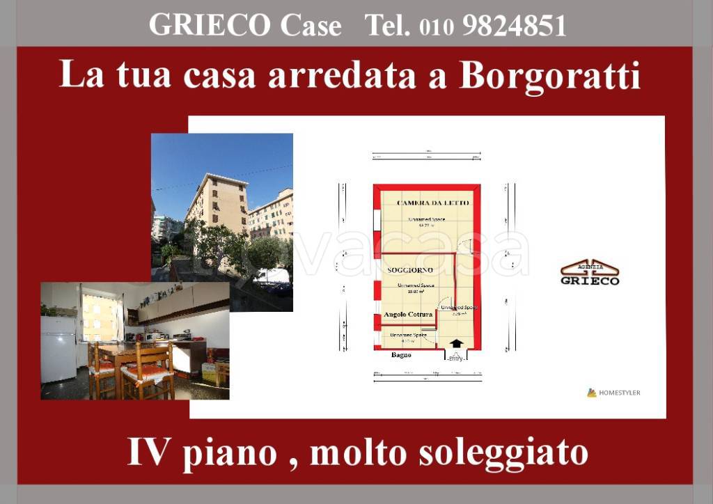 appartamento in affitto a Genova in zona San Martino