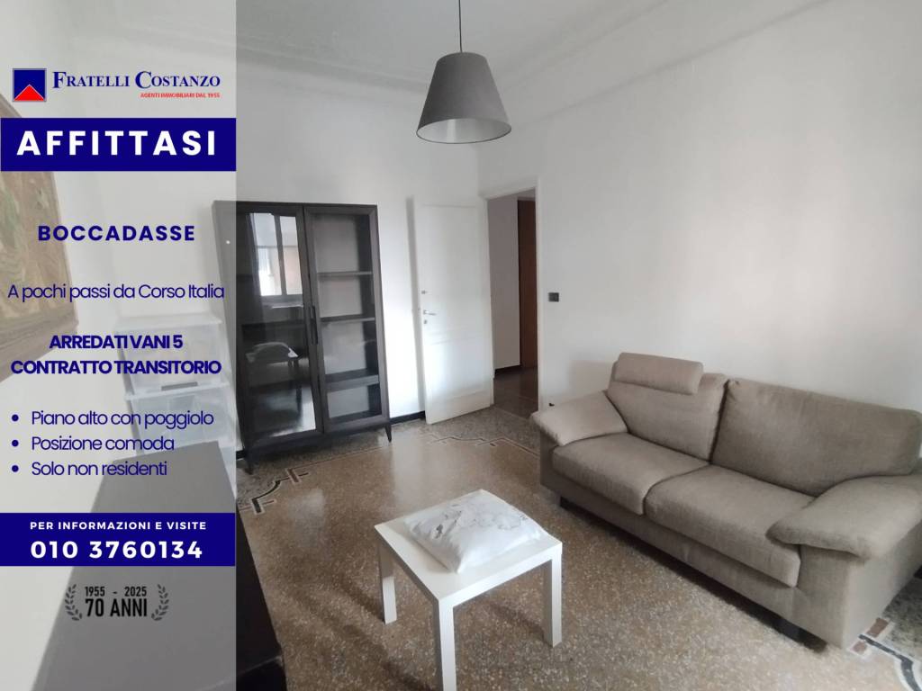 appartamento in affitto a Genova in zona Albaro