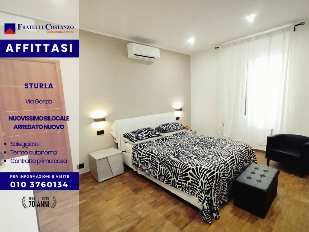 appartamento in affitto a Genova in zona Sturla