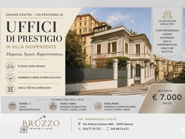 ufficio in affitto a Genova
