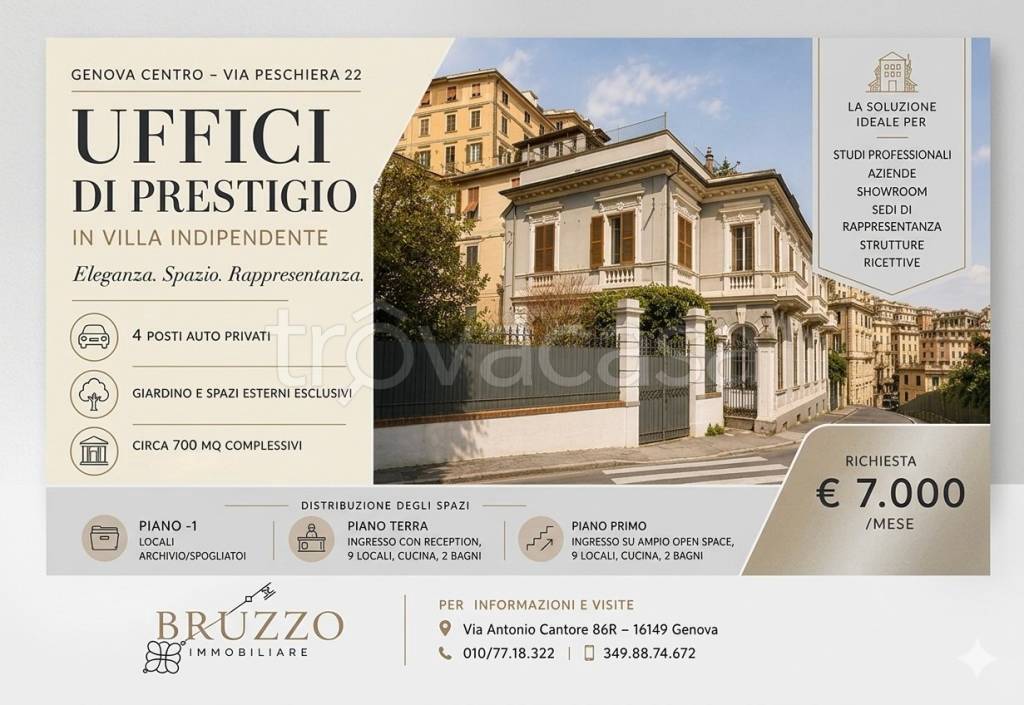 ufficio in affitto a Genova in zona Sampierdarena