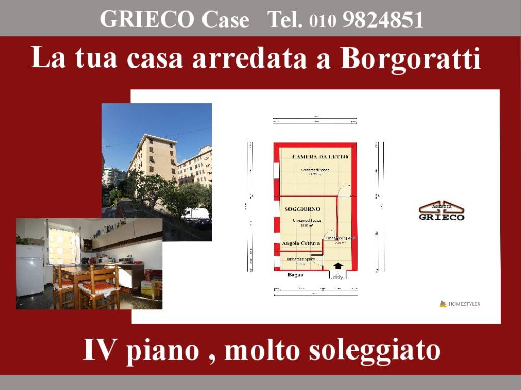 appartamento in affitto a Genova in zona San Martino